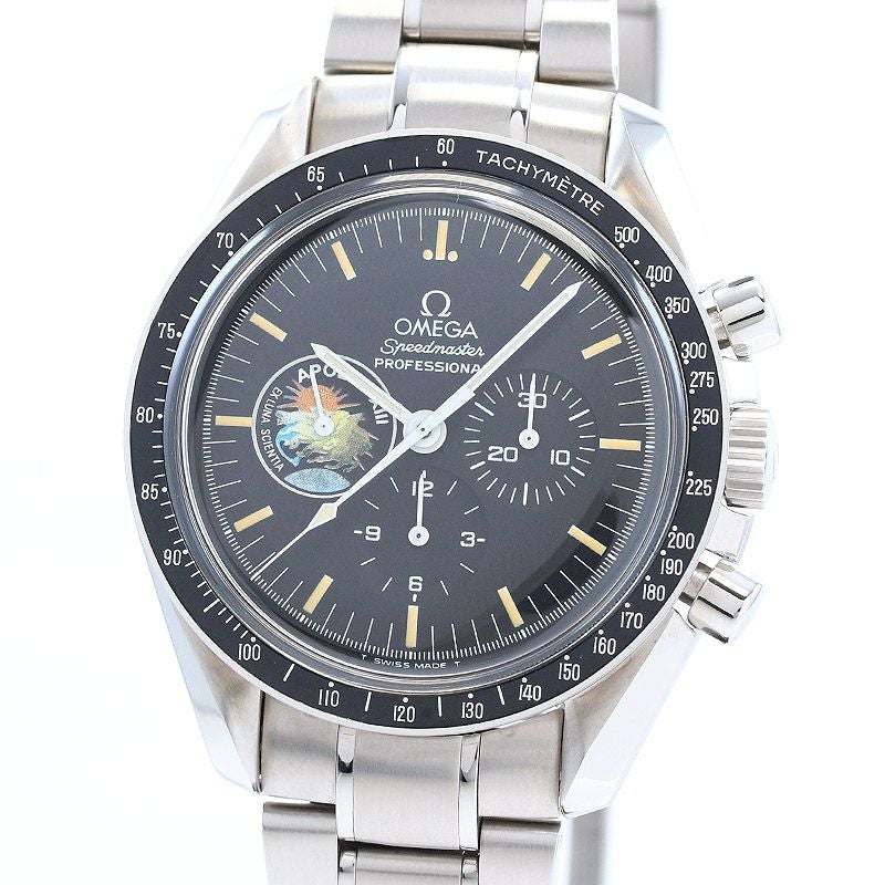 【中古】OMEGA SPEEDMASTER PROFESSIONAL MOONWATCH APOLLO XIII 25TH オメガ スピードマスター プロフェッショナル ムーンウォッチ アポロ13号 月面着陸25周年記念 リミテッドエディション 3595.52.00