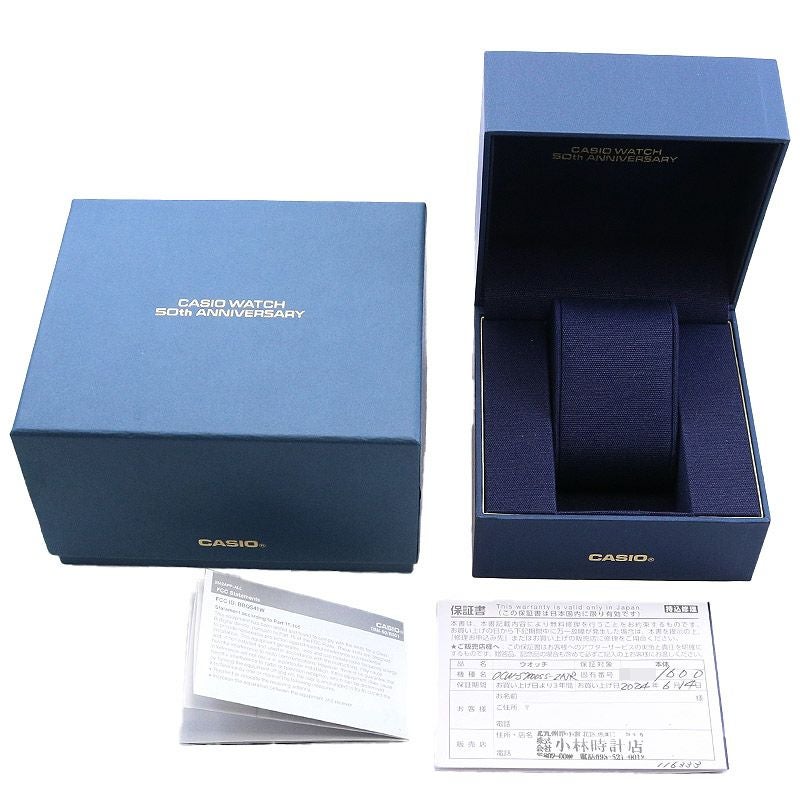 【中古】CASIO OCEANUS MANTA S7000 SERIES CASIO WATCH 50TH ANNIVERSARY EDITION カシオ オシアナス マンタ S7000シリーズ カシオウオッチ50周年記念モデル OCW-S7000SS-2AJR