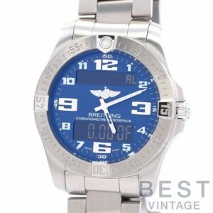 【中古】BREITLING AEROSPACE EVO ブライトリング エアロスペース エヴォ E79363101C1E1 (E793C69PST / E7936310/C869/152E)