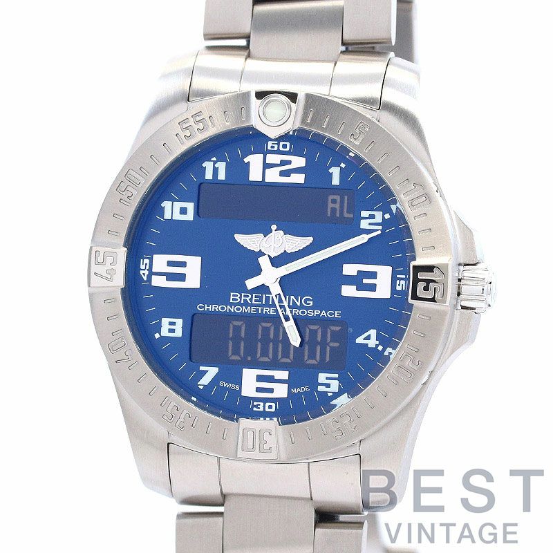 【中古】BREITLING AEROSPACE EVO ブライトリング エアロスペース エヴォ E79363101C1E1 (E793C69PST / E7936310/C869/152E)