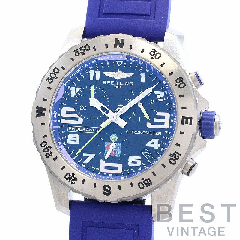 【中古】BREITLING ENDURANCE PRO 44 IRONMAN WORLD CHAMPIONSHIP 2024 ブライトリング エンデュランス プロ 44 アイアンマン ワールドチャンピオンシップ 2024 E823104A1M1S1