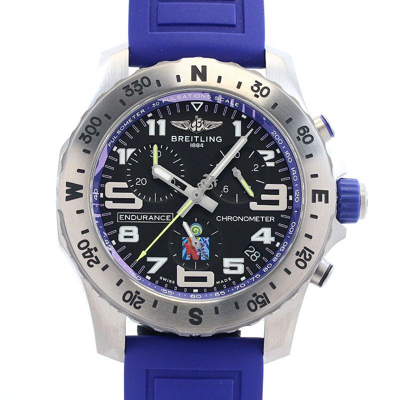 【中古】BREITLING ENDURANCE PRO 44 IRONMAN WORLD CHAMPIONSHIP 2024 ブライトリング エンデュランス プロ 44 アイアンマン ワールドチャンピオンシップ 2024 E823104A1M1S1