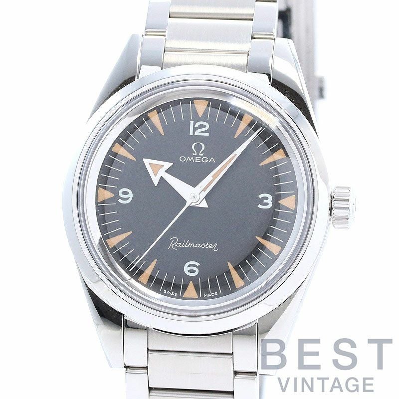【中古】OMEGA SEAMASTER RAILMASTER 1957 TRILOGY LIMITED EDITION オメガ シーマスター レイルマスター 1957 トリロジー リミテッドエディション 220.10.38.20.01.002