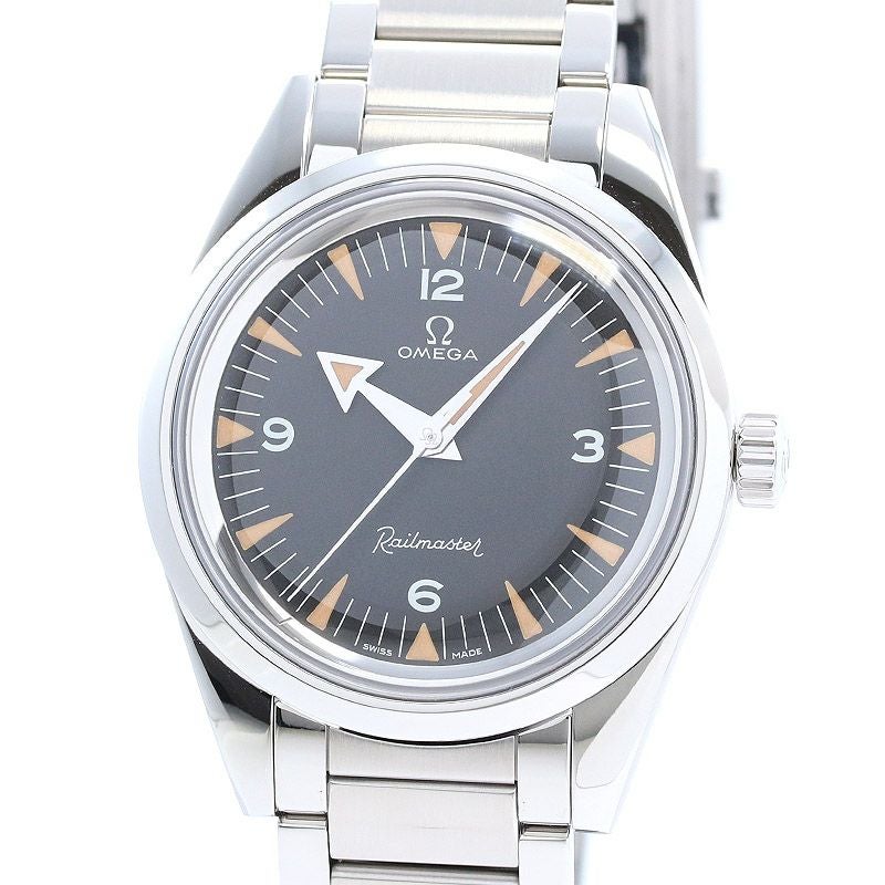 【中古】OMEGA SEAMASTER RAILMASTER 1957 TRILOGY LIMITED EDITION オメガ シーマスター レイルマスター 1957 トリロジー リミテッドエディション 220.10.38.20.01.002