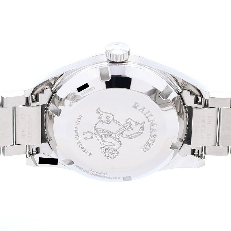 【中古】OMEGA SEAMASTER RAILMASTER 1957 TRILOGY LIMITED EDITION オメガ シーマスター レイルマスター 1957 トリロジー リミテッドエディション 220.10.38.20.01.002