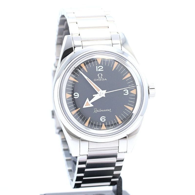 【中古】OMEGA SEAMASTER RAILMASTER 1957 TRILOGY LIMITED EDITION オメガ シーマスター レイルマスター 1957 トリロジー リミテッドエディション 220.10.38.20.01.002