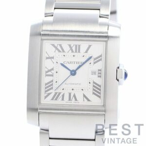 【中古】CARTIER TANK FRANCAISE LARGE MODEL カルティエ タンク フランセーズ LM WSTA0067