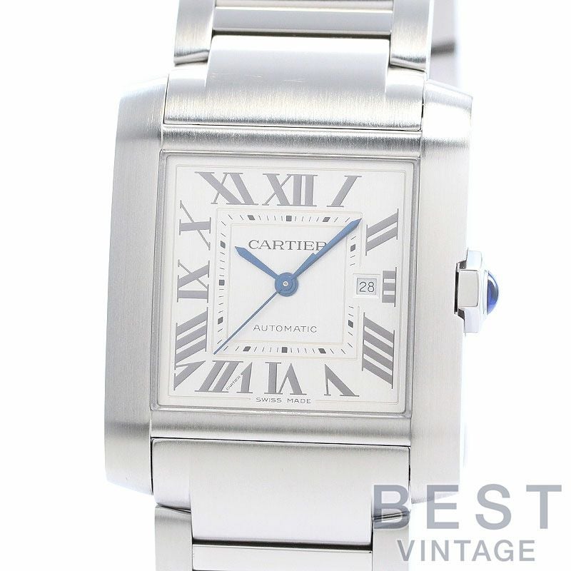 【中古】CARTIER TANK FRANCAISE LARGE MODEL カルティエ タンク フランセーズ LM WSTA0067