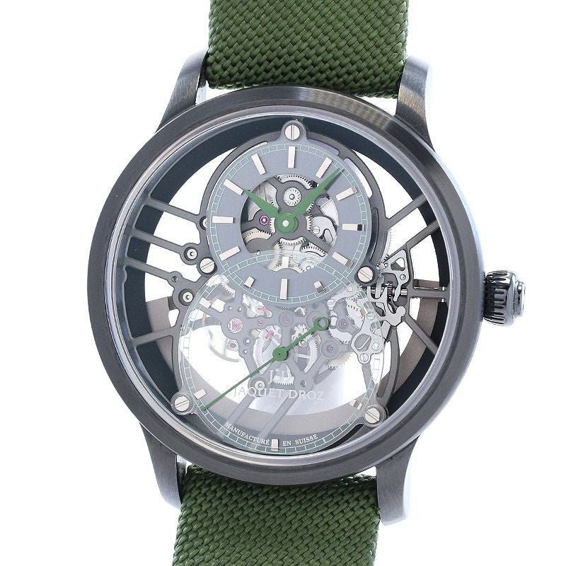 【中古】JAQUET DROZ GRANDE SECONDE SKELET-ONE ジャケ・ドロー グラン・セコンド スケルトン J003525545
