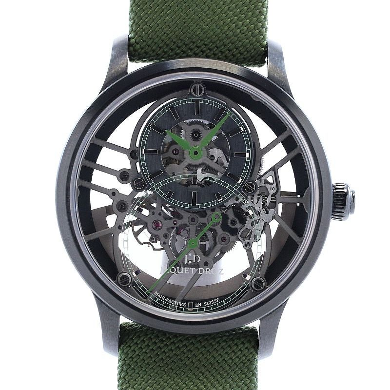 【中古】JAQUET DROZ GRANDE SECONDE SKELET-ONE ジャケ・ドロー グラン・セコンド スケルトン J003525545