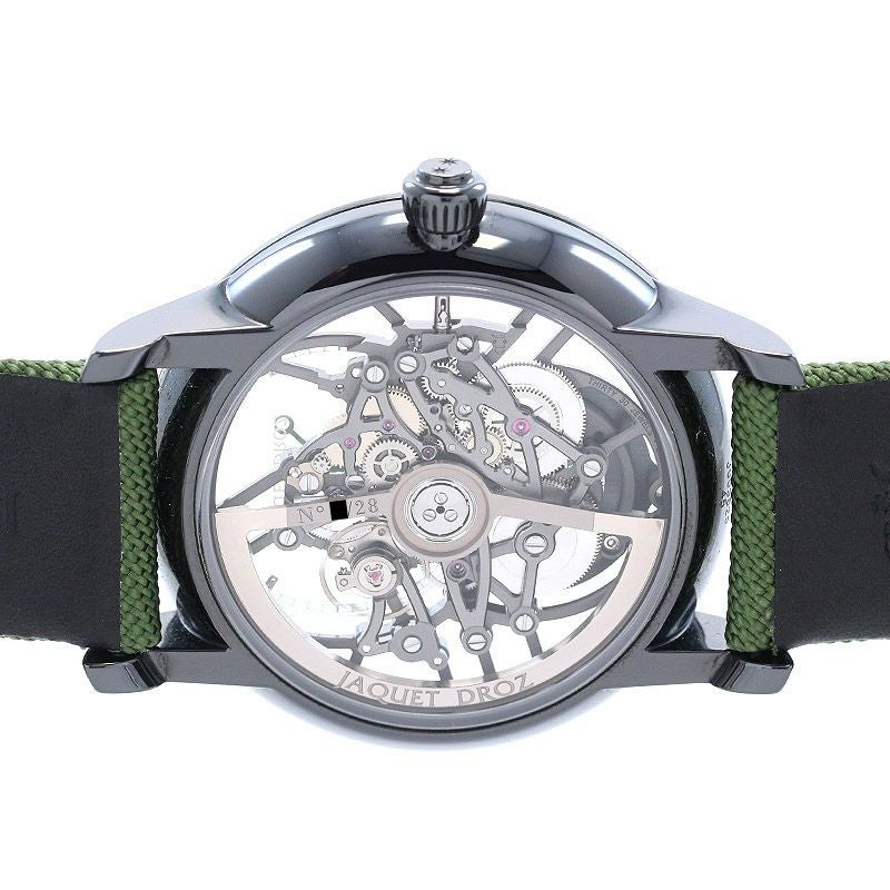 【中古】JAQUET DROZ GRANDE SECONDE SKELET-ONE ジャケ・ドロー グラン・セコンド スケルトン J003525545