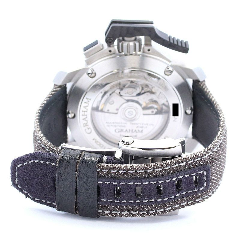 【中古】GRAHAM CHRONOFIGHTER OVER SIZE TARGET グラハム クロノファイターオーバーサイズ ターゲット 2CCAC.B16A.T34S