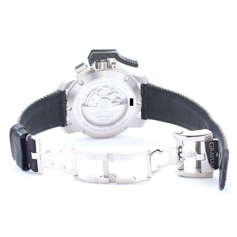 【中古】GRAHAM CHRONOFIGHTER OVER SIZE TARGET グラハム クロノファイターオーバーサイズ ターゲット 2CCAC.B16A.T34S