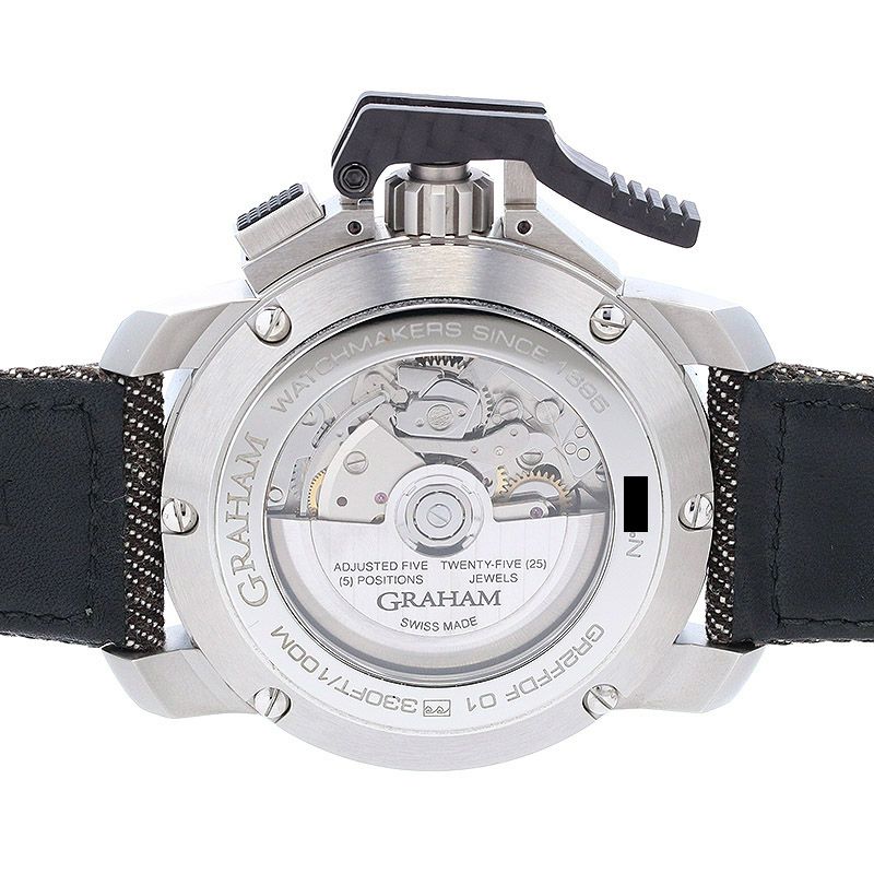 【中古】GRAHAM CHRONOFIGHTER OVER SIZE TARGET グラハム クロノファイターオーバーサイズ ターゲット 2CCAC.B16A.T34S