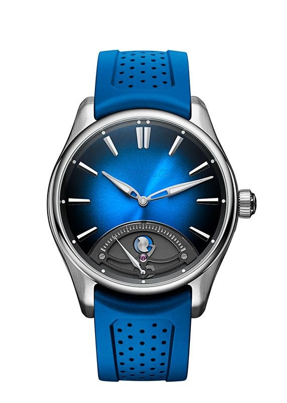 H.Moser & Cie. PIONEER RETROGRADE SECONDS MIDNIGHT BLUE H.モーザー パイオニア・レトログラード セコンド ミッドナイトブルー 3250-1200