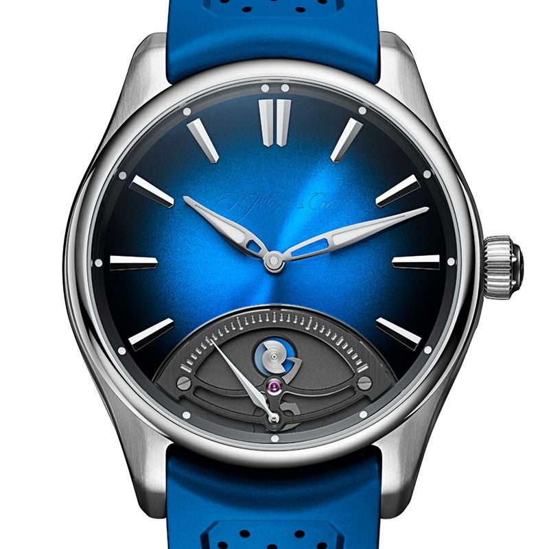 H.Moser & Cie. PIONEER RETROGRADE SECONDS MIDNIGHT BLUE H.モーザー パイオニア・レトログラード セコンド ミッドナイトブルー 3250-1200