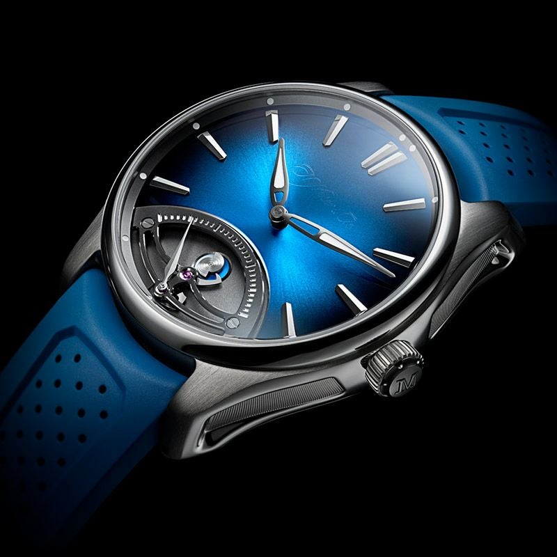 H.Moser & Cie. PIONEER RETROGRADE SECONDS MIDNIGHT BLUE H.モーザー パイオニア・レトログラード セコンド ミッドナイトブルー 3250-1200