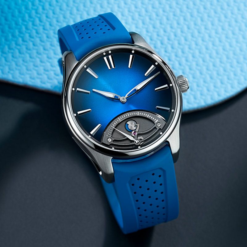 H.Moser & Cie. PIONEER RETROGRADE SECONDS MIDNIGHT BLUE H.モーザー パイオニア・レトログラード セコンド ミッドナイトブルー 3250-1200