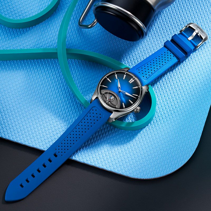 H.Moser & Cie. PIONEER RETROGRADE SECONDS MIDNIGHT BLUE H.モーザー パイオニア・レトログラード セコンド ミッドナイトブルー 3250-1200
