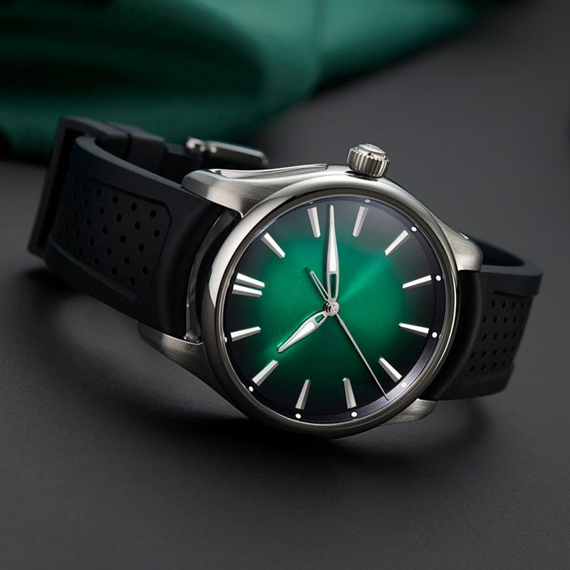 H.Moser & Cie. PIONEER CENTRE SECONDS COSMIC GREEN H.モーザー パイオニア・センターセコンド コズミックグリーン 3201-1201
