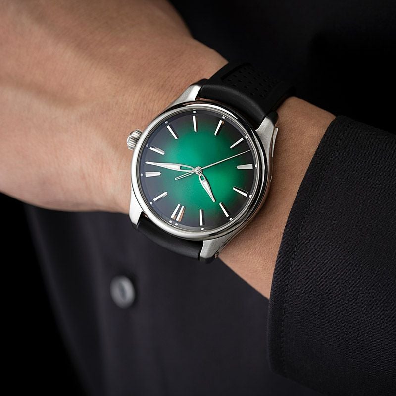 H.Moser & Cie. PIONEER CENTRE SECONDS COSMIC GREEN H.モーザー パイオニア・センターセコンド コズミックグリーン 3201-1201