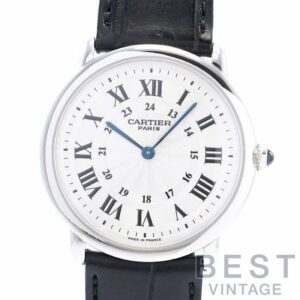 【中古】CARTIER RONDE LOUIS CARTIER LM CPCP カルティエ ロンド ルイ カルティエ LM CPCP W1528051