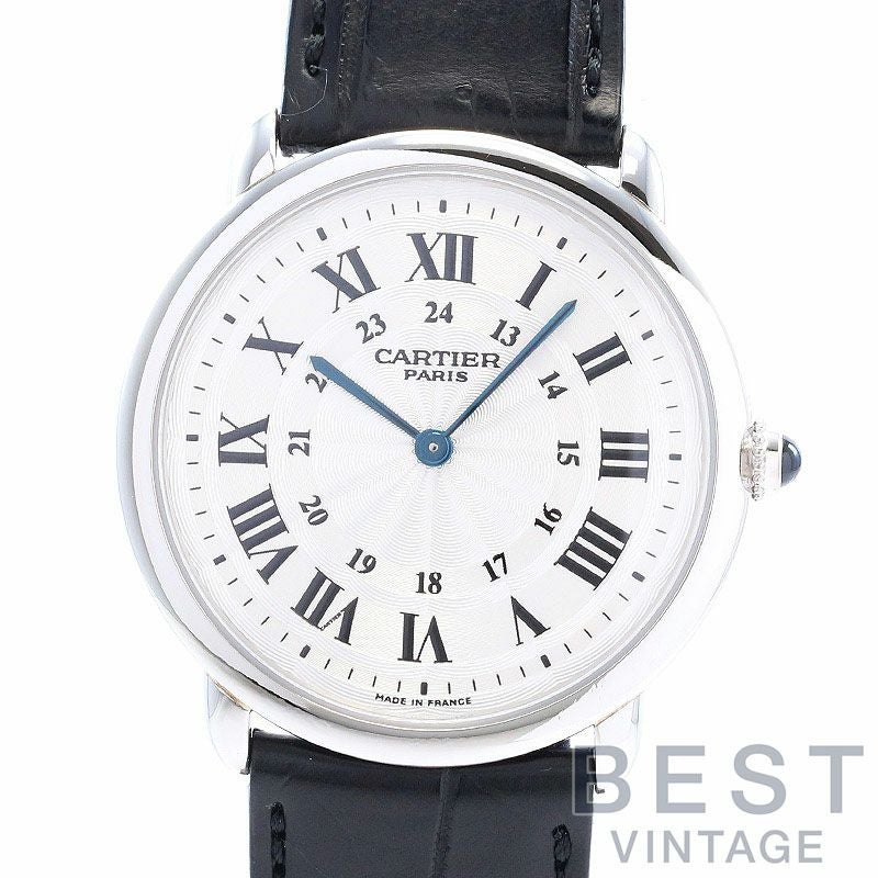 【中古】CARTIER RONDE LOUIS CARTIER LM CPCP カルティエ ロンド ルイ カルティエ LM CPCP W1528051