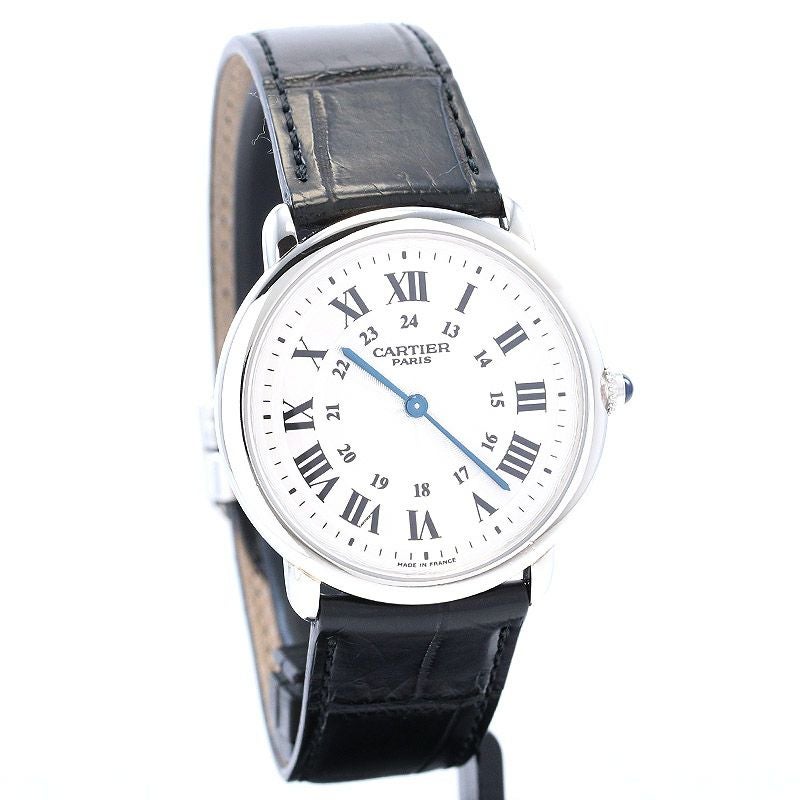 【中古】CARTIER RONDE LOUIS CARTIER LM CPCP カルティエ ロンド ルイ カルティエ LM CPCP W1528051