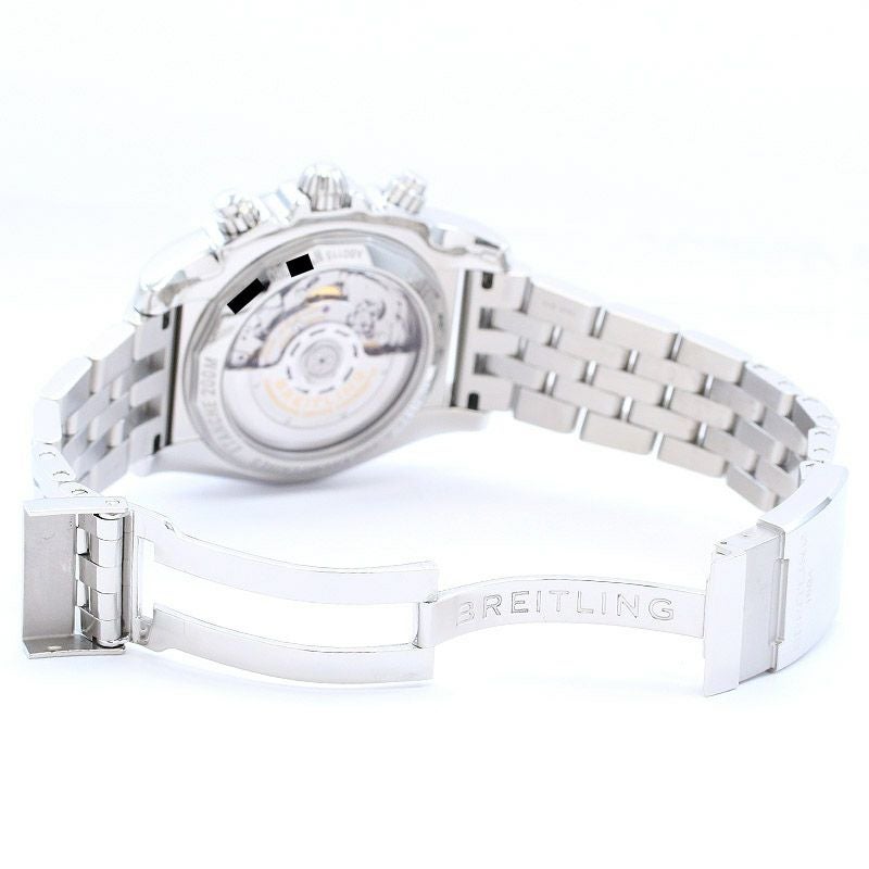 【中古】BREITLING CHRONOMAT JSP BLACK MOTHER OF PEARL LIMITED ブライトリング クロノマットJSP ブラック・マザー・オブ・パール リミテッド AB01152A/BH20/388A (S001B-PPA)
