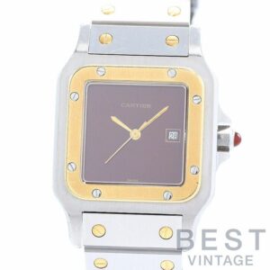【中古】CARTIER SANTOS CARREE / SANTOS GALBEE LARGE MODEL カルティエ サントスカレ LM / サントスガルベ LM 45168381