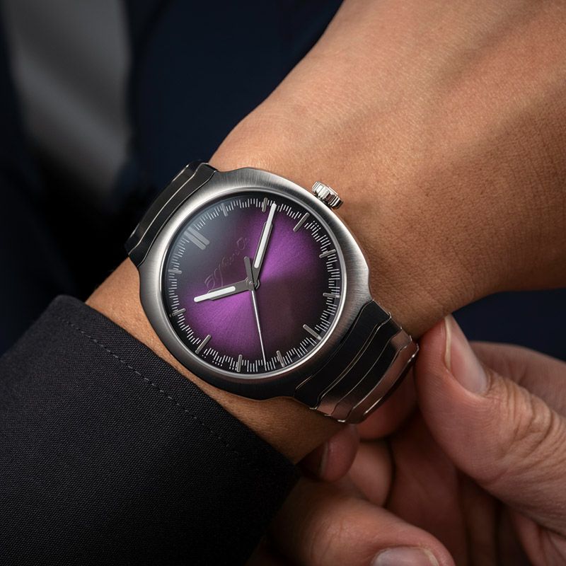 H.Moser & Cie. STREAMLINER CENTRE SECONDS PURPLE HAZE H.モーザー ストリームライナー・センターセコンド パープルヘイズ 6201-1201
