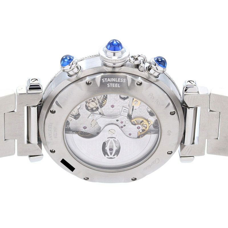 【中古】CARTIER PASHA DE CARTIER PLONGEUR CHRONOGRAPH カルティエ パシャ ドゥ カルティエ プロンジャー クロノグラフ 38MM W31030H3