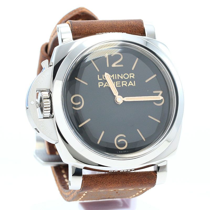 【中古】OFFICINE PANERAI LUMINOR MARINA 1950 LEFT HAND 3DAYS ACCIAIO オフィチーネ・パネライ ルミノール マリーナ 1950 レフトハンド 3デイズ PAM00557