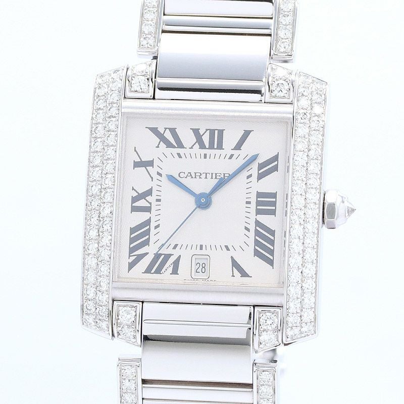 【中古】CARTIER TANK FRANCAISE LARGE MODEL カルティエ タンク フランセーズ LM WE1003SC