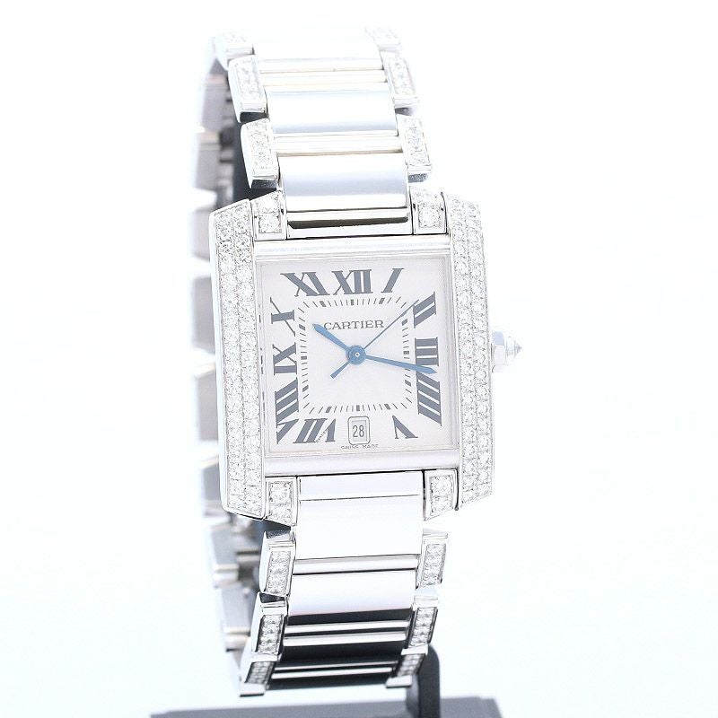 【中古】CARTIER TANK FRANCAISE LARGE MODEL カルティエ タンク フランセーズ LM WE1003SC