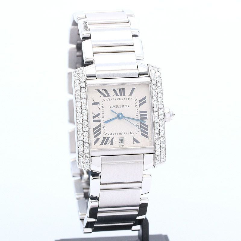 【中古】CARTIER TANK FRANCAISE LARGE MODEL カルティエ タンク フランセーズ LM WE100351