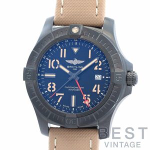 【中古】BREITLING AVENGER AUTOMATIC GMT 45 NIGHT MISSION ブライトリング アベンジャー オートマチック GMT 45 ナイトミッション V32395101B1X2