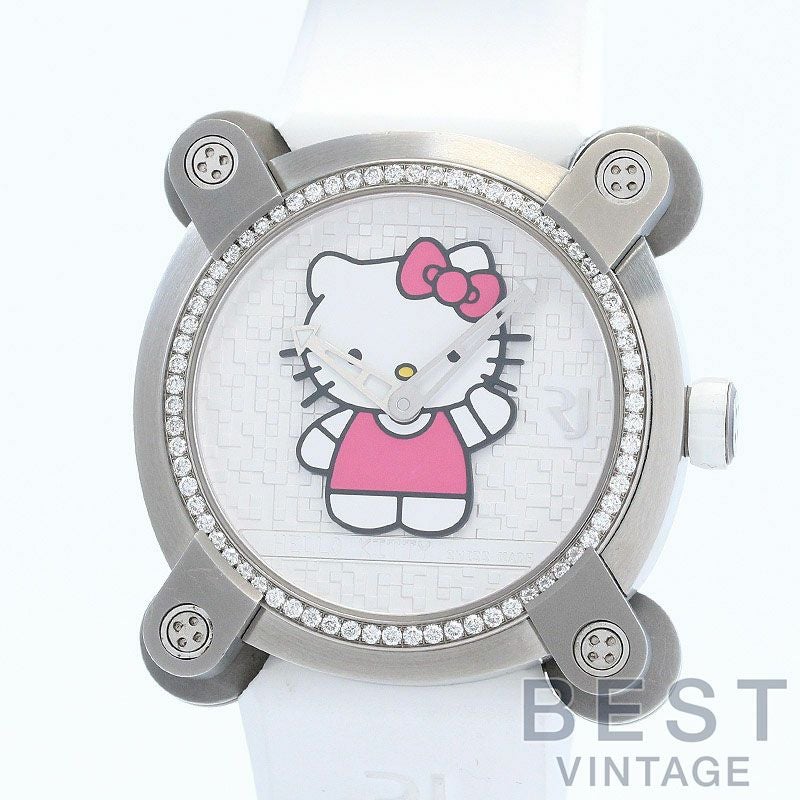 【中古】RJ / ROMAIN JEROME HELLO KITTY LIMITED EDITION アールジェイ / ロマン・ジェローム ハローキティ リミテッドエディション RJ.M.IN.023