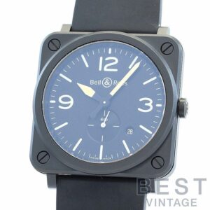 【中古】BELL & ROSS BR-S BLACK MATTE ベル&ロス BRS ブラック マット BRS-BL-CEM