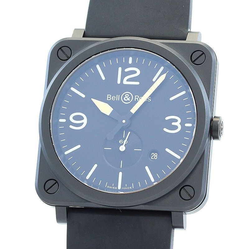 【中古】BELL & ROSS BR-S BLACK MATTE ベル&ロス BRS ブラック マット BRS-BL-CEM
