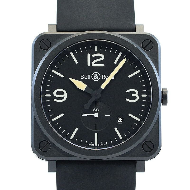 【中古】BELL & ROSS BR-S BLACK MATTE ベル&ロス BRS ブラック マット BRS-BL-CEM