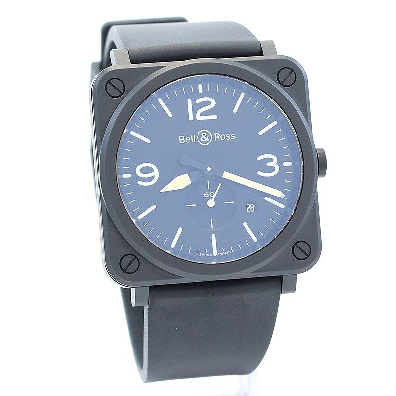 【中古】BELL & ROSS BR-S BLACK MATTE ベル&ロス BRS ブラック マット BRS-BL-CEM