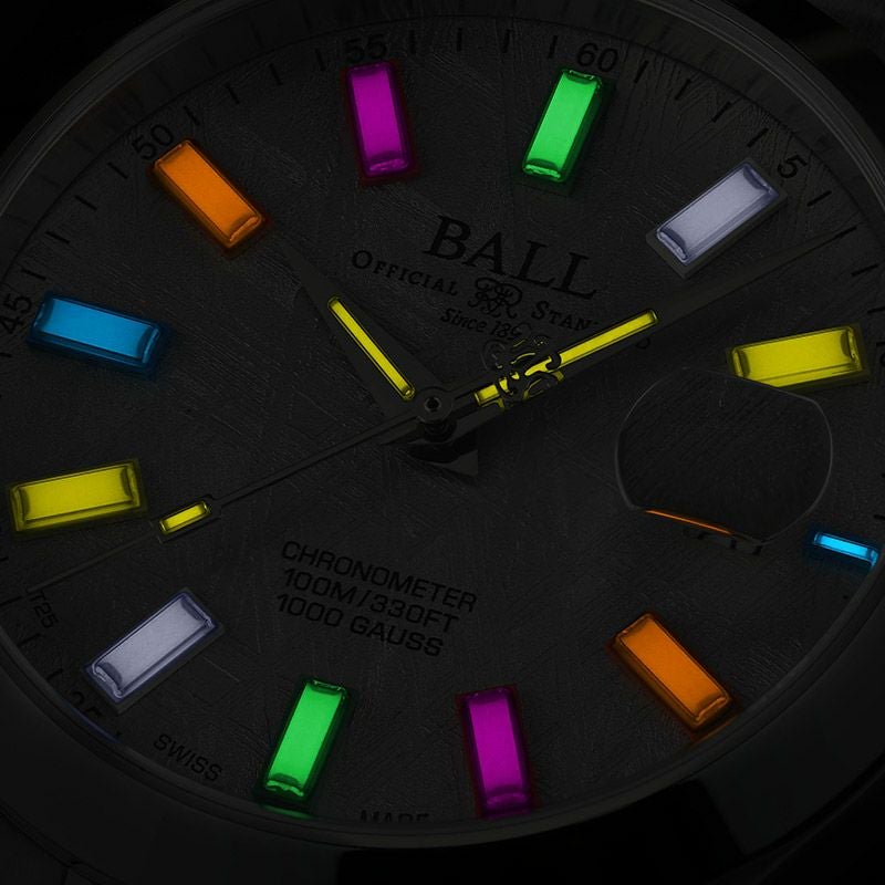 BALL WATCH Engineer III Marvelight Chronometer 40 Meteorite ボール ウォッチ エンジニア III マーベライト クロノメーター 40 メテオライト NM9026C-S46CJ-MSLR