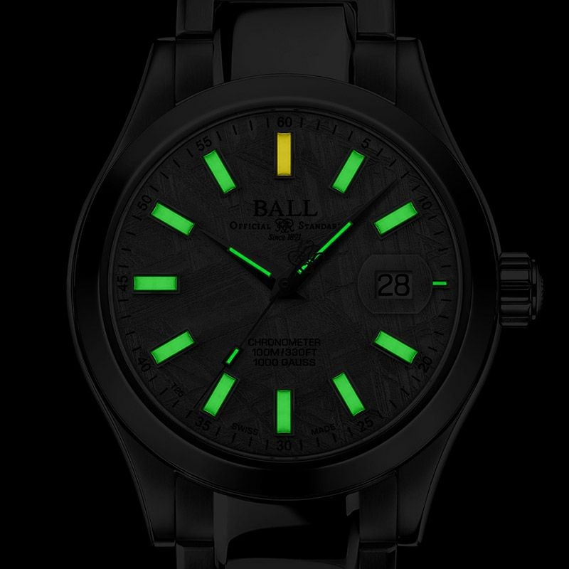 BALL WATCH Engineer III Marvelight Chronometer 40 Meteorite ボール ウォッチ エンジニア III マーベライト クロノメーター 40 メテオライト NM9026C-S46CJ-MSL