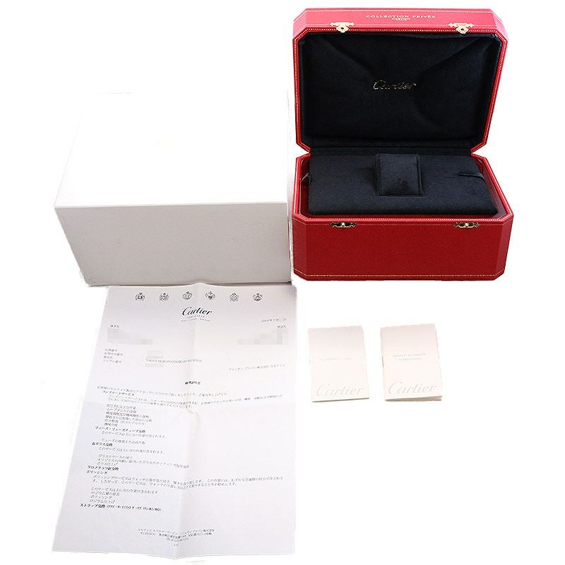 【中古】CARTIER TORTUE MONOPOUSSOIR CHRONOGRAPH LARGE MODEL CPCP カルティエ トーチュ モノプッシャー クロノグラフ LM CPCP W1525851 (2396)