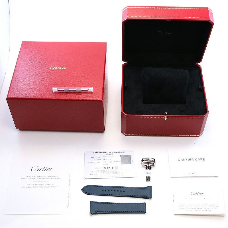 【中古】CARTIER SANTOS DE CARTIER LM カルティエ サントス ドゥ カルティエ LM WSSA0030