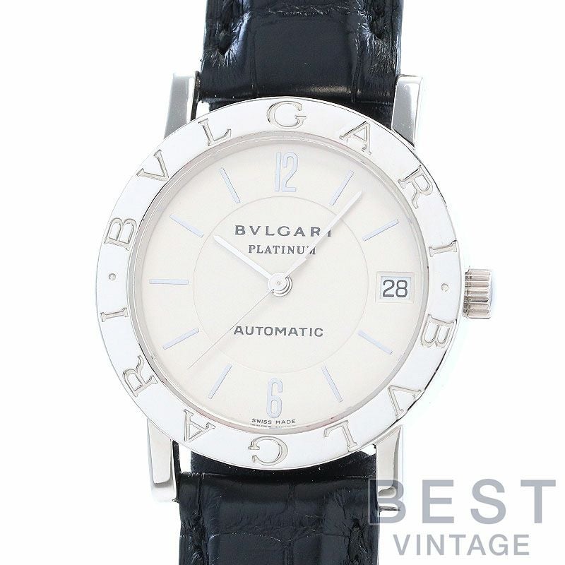 【中古】BVLGARI BVLGARI BVLGARI PLATINUM AUTOMATIC ブルガリ ブルガリ・ブルガリ プラチナ オートマチック BB33PLAUTO