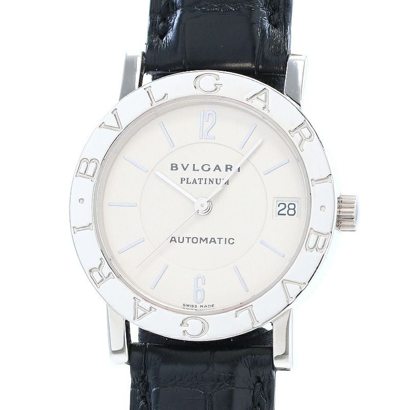 【中古】BVLGARI BVLGARI BVLGARI PLATINUM AUTOMATIC ブルガリ ブルガリ・ブルガリ プラチナ オートマチック BB33PLAUTO