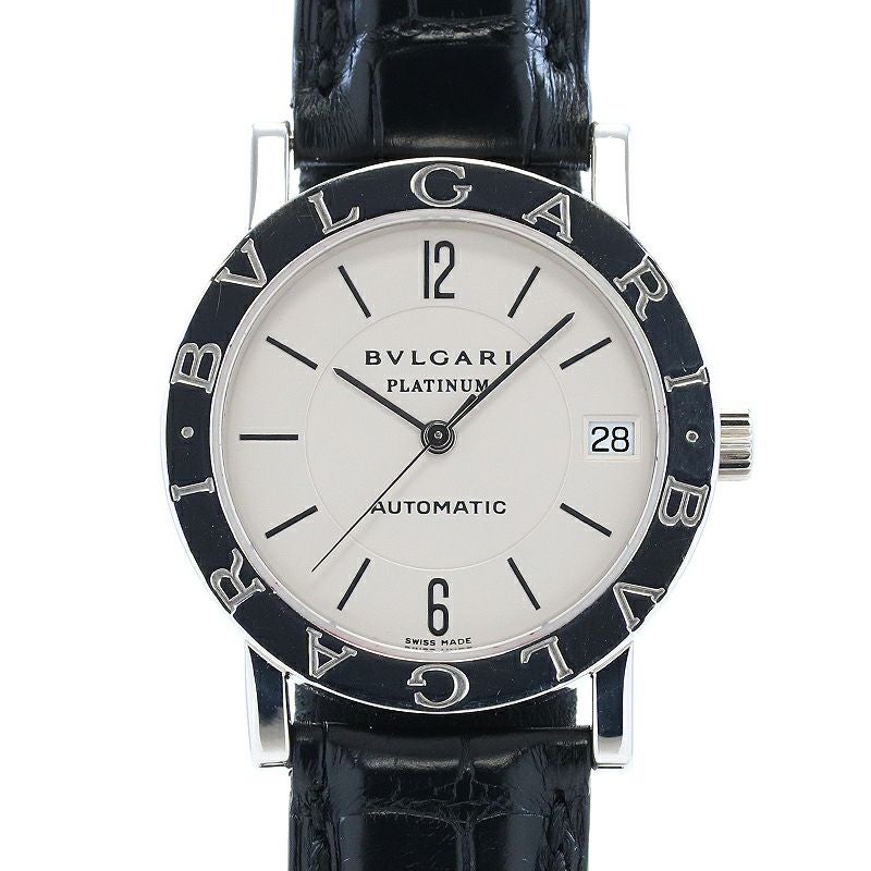 【中古】BVLGARI BVLGARI BVLGARI PLATINUM AUTOMATIC ブルガリ ブルガリ・ブルガリ プラチナ オートマチック BB33PLAUTO