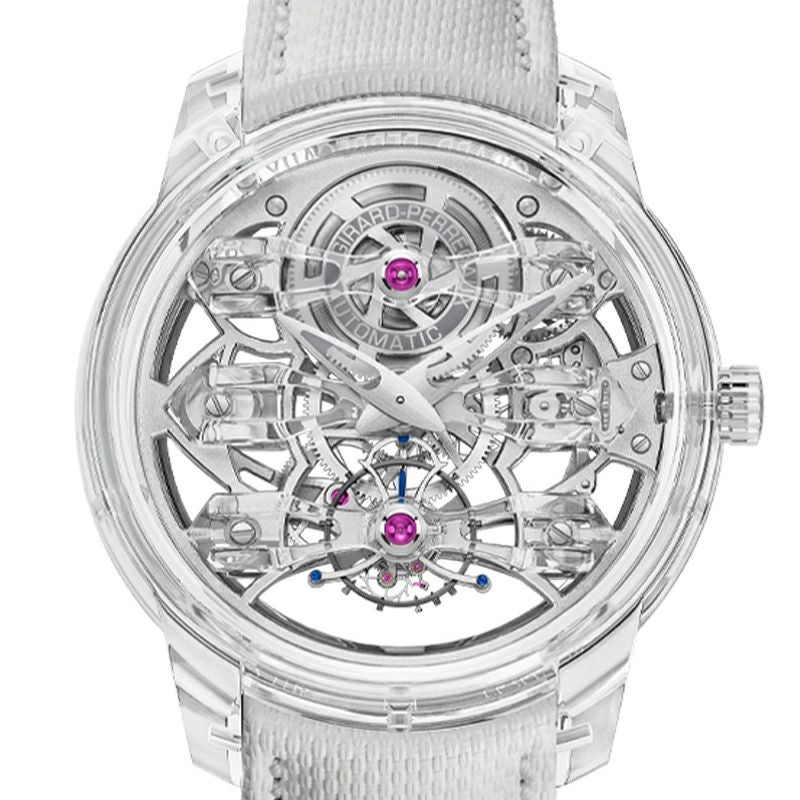 GIRARD-PERREGAUX QUASAR LIGHT TOURBILLON WITH THREE BRIDGES ジラール・ペルゴ クエーサー ライト トゥールビヨン スリー ブリッジ 99295-43-3313-5CC